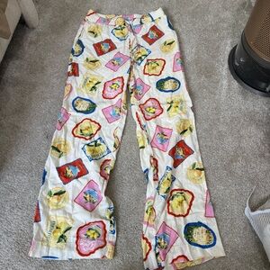 Colorful Printed Pants